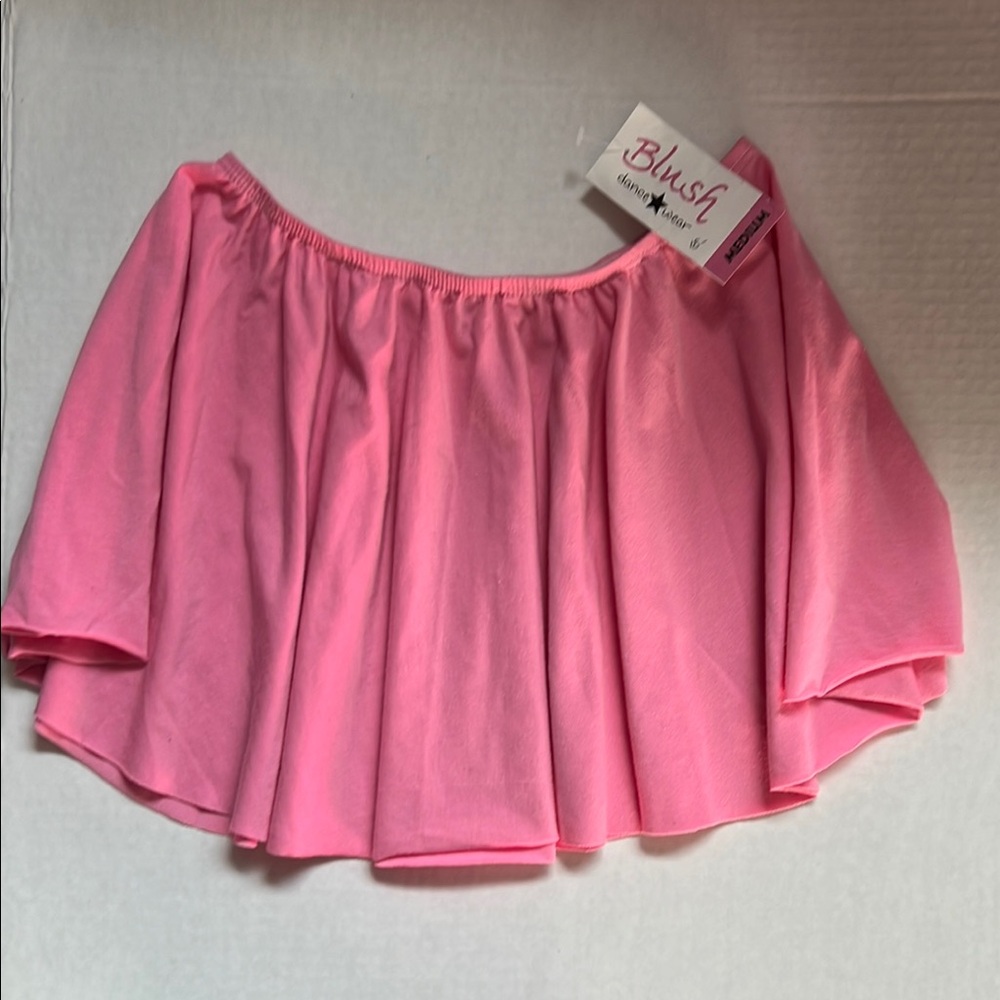 Blush Candy Pink Skating/Ballet Circle Skirt M/C NWT